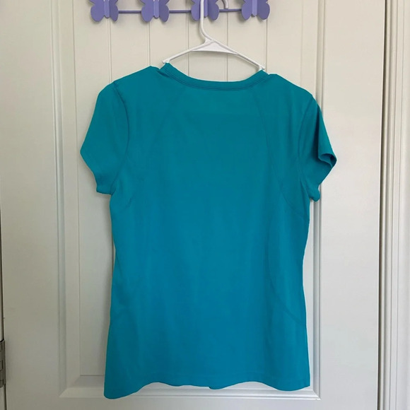 EUC | Tekgear women’s turquoise active top — small - Picture 4 of 4